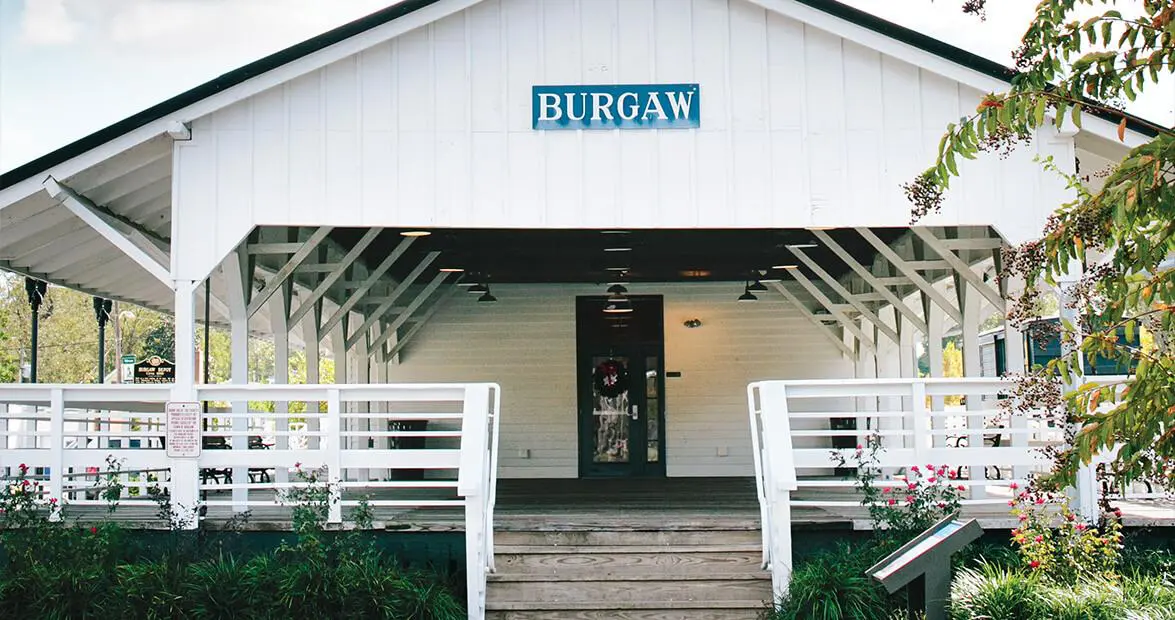 Historic Burgaw Depot train station Pender County NC
