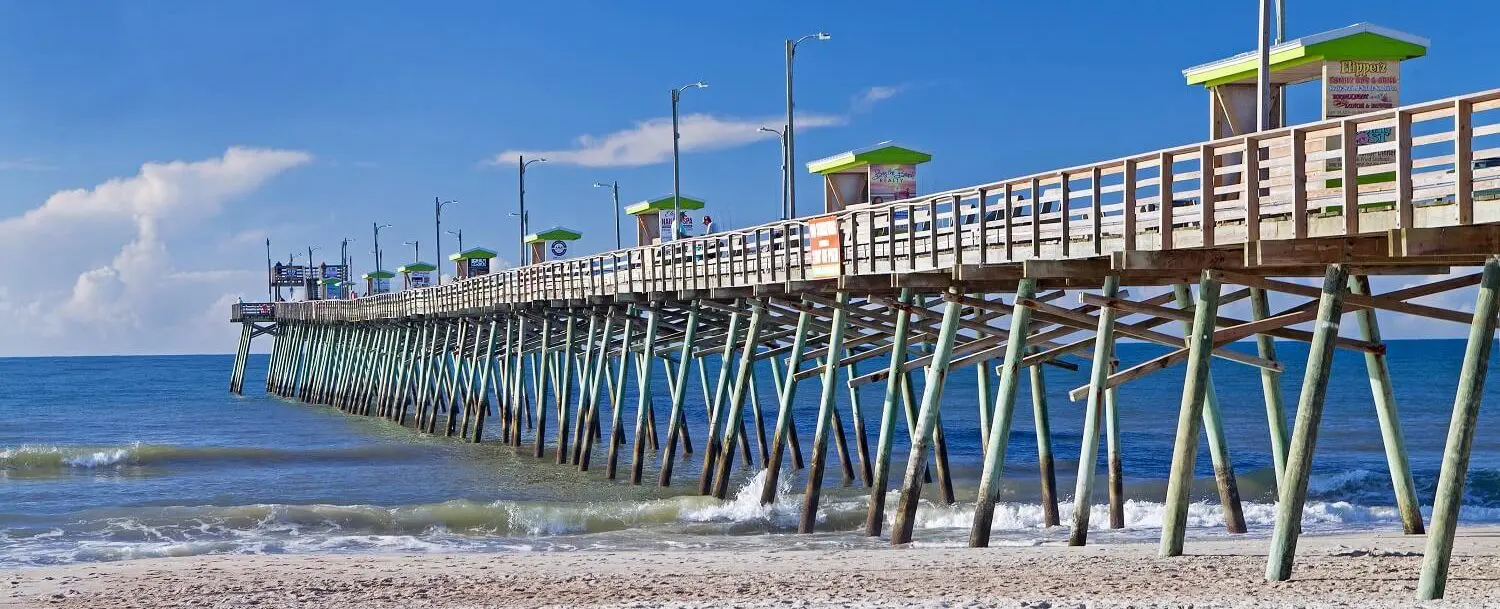 Bogue Inlet Pier Emerald Isle NC Crystal Coast