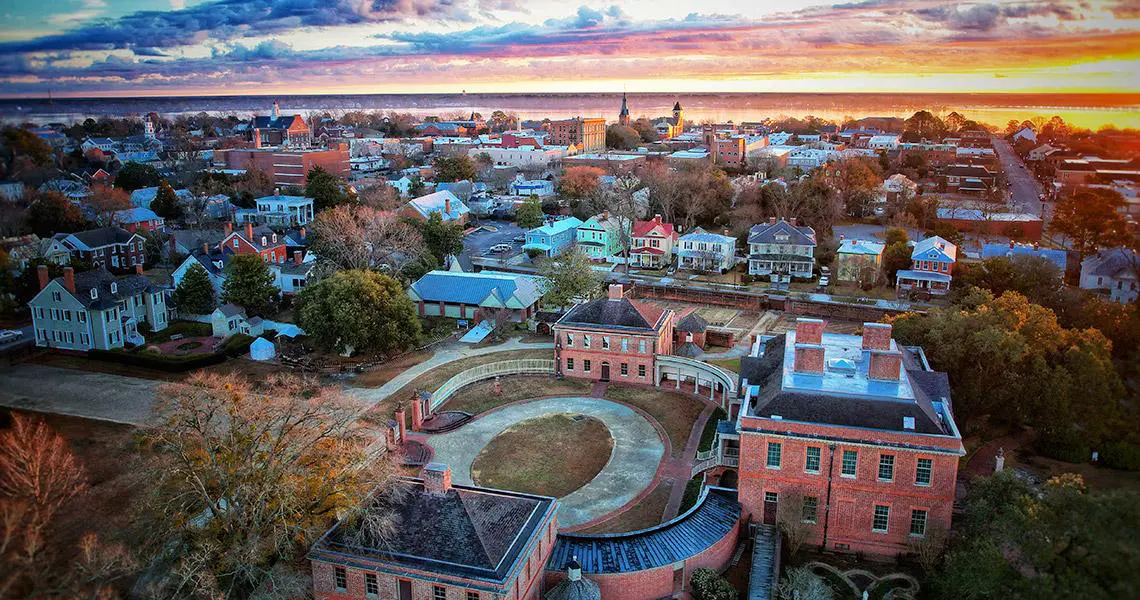 Tryon Palace New Bern NC historic downtown