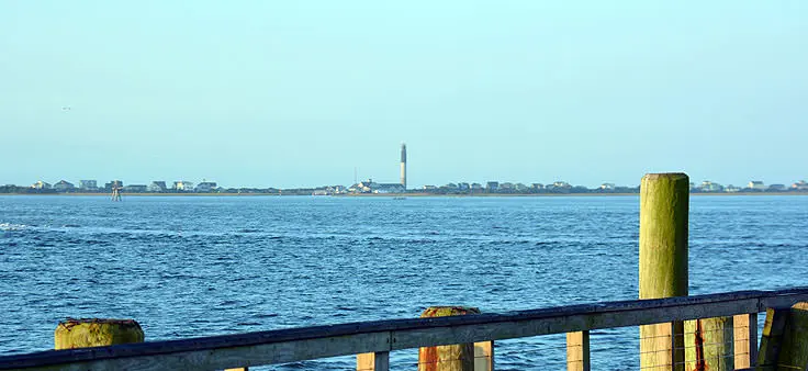 Southport NC Cape Fear River waterfront riverwalk