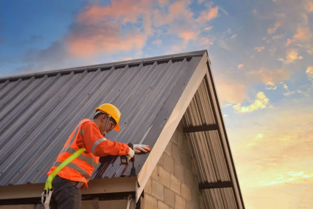 Metal roof repair